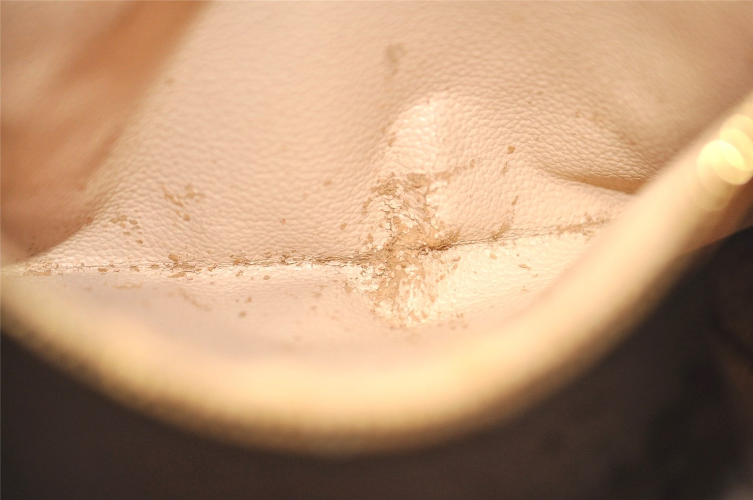 Authentic Louis Vuitton Monogram Bucket GM Shoulder Tote Bag M42236 Junk 9438J