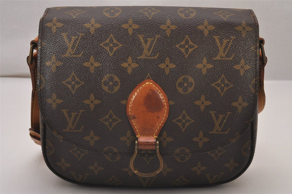 Authentic Louis Vuitton Monogram Saint Cloud GM M51242 Shoulder Cross Bag 9439I