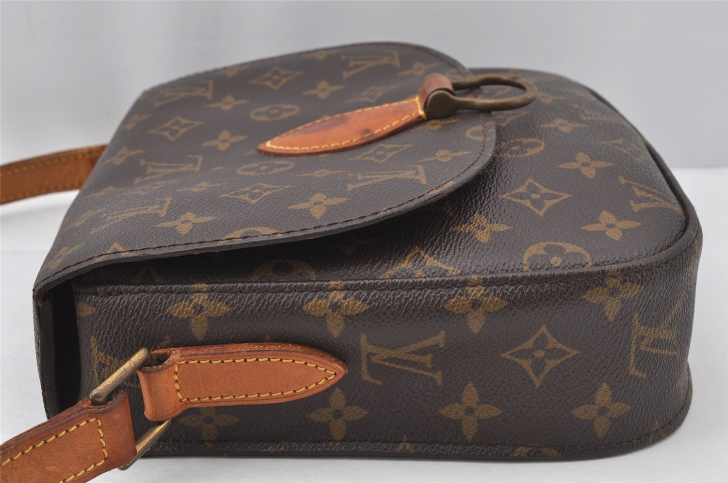 Authentic Louis Vuitton Monogram Saint Cloud GM M51242 Shoulder Cross Bag 9439I