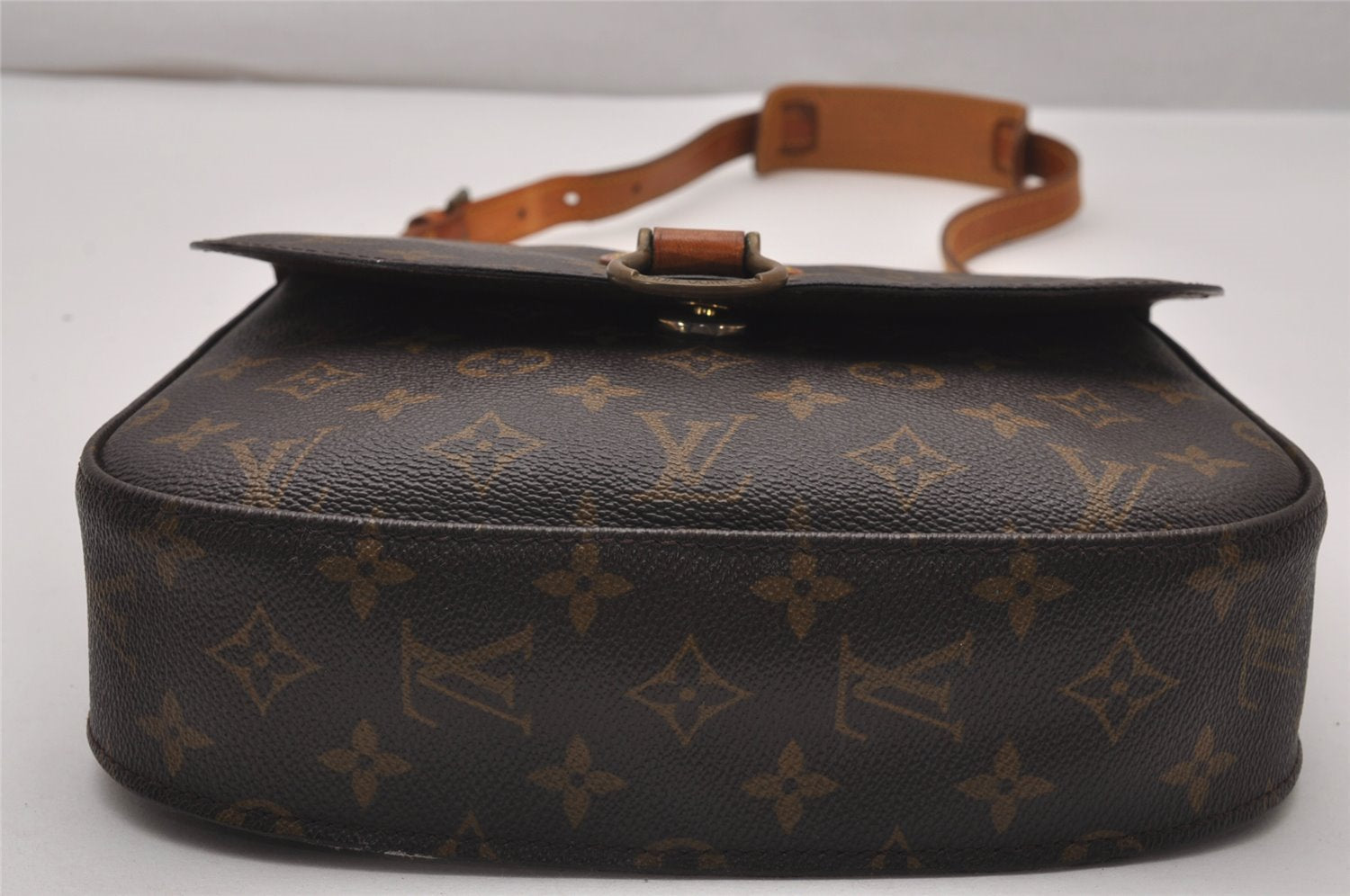 Authentic Louis Vuitton Monogram Saint Cloud GM M51242 Shoulder Cross Bag 9439I