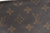 Authentic Louis Vuitton Monogram Poche Toilette 15 M47546 Cosmetics Pouch 9439J