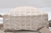 Authentic CHANEL New Travel Line 2Way Backpack Bag Nylon Leather Beige 9440I
