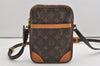 Authentic Louis Vuitton Monogram Danube Shoulder Cross Body Bag M45266 LV 9441I