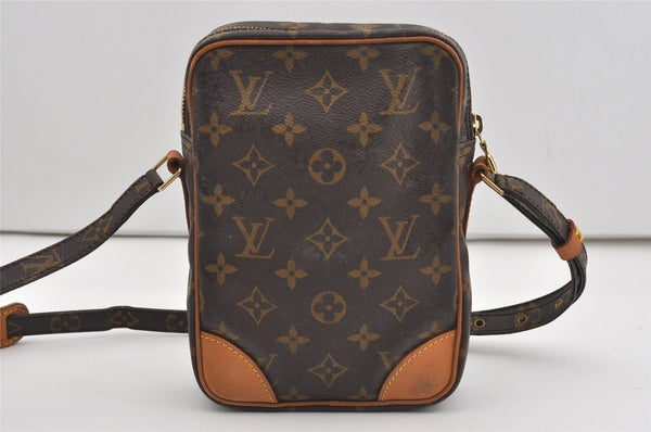 Authentic Louis Vuitton Monogram Danube Shoulder Cross Body Bag M45266 LV 9441I