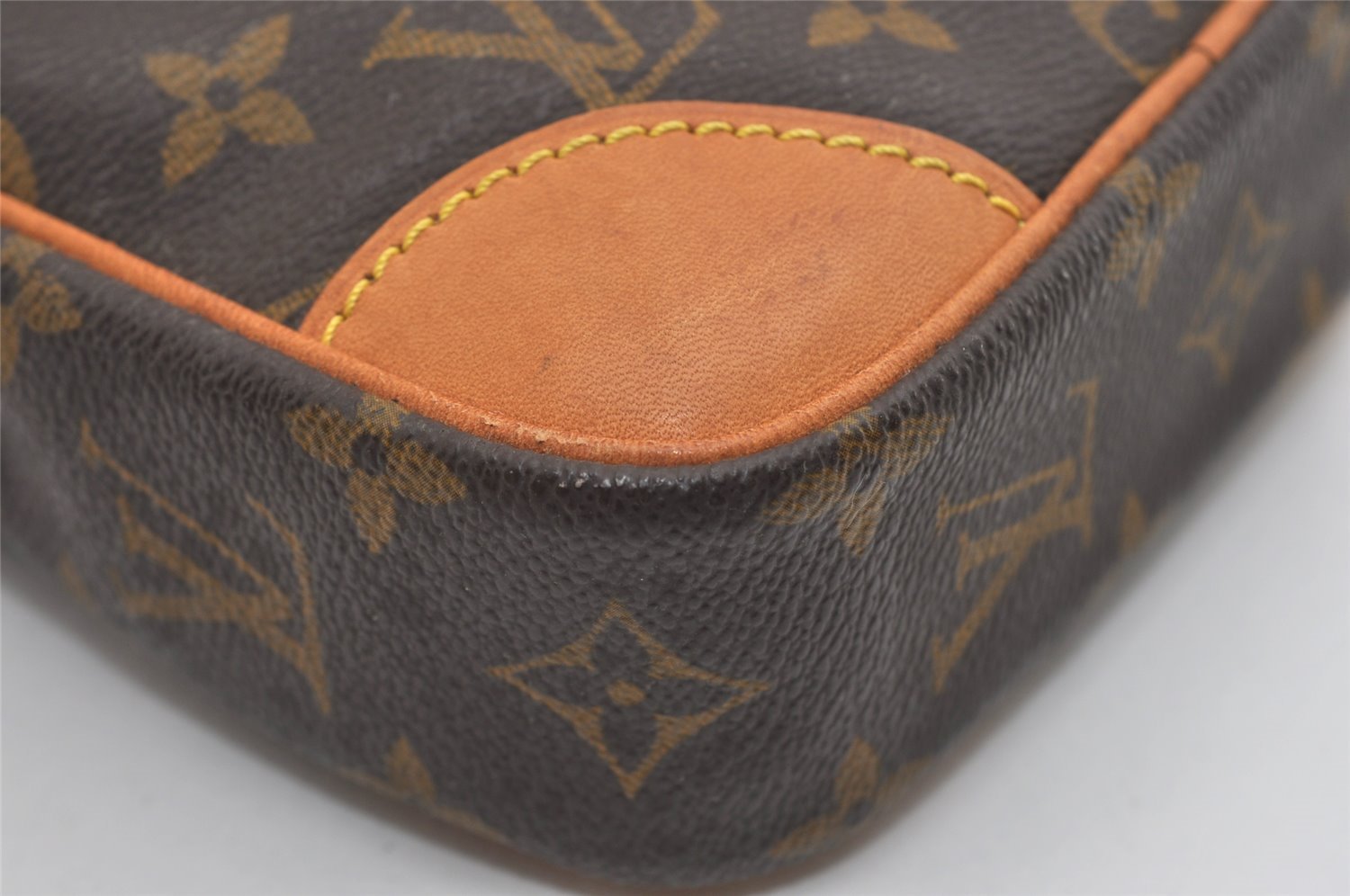 Authentic Louis Vuitton Monogram Danube Shoulder Cross Body Bag M45266 LV 9441I