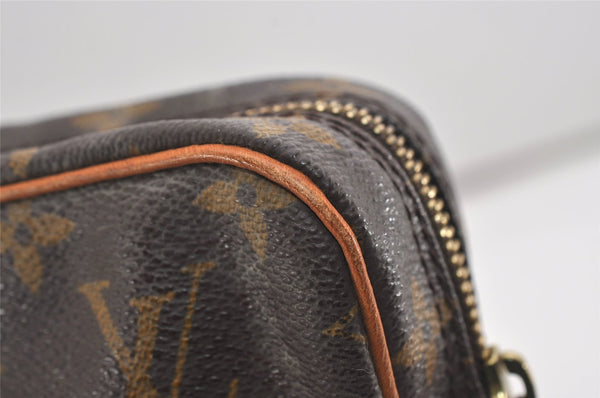 Authentic Louis Vuitton Monogram Danube Shoulder Cross Body Bag M45266 LV 9441I