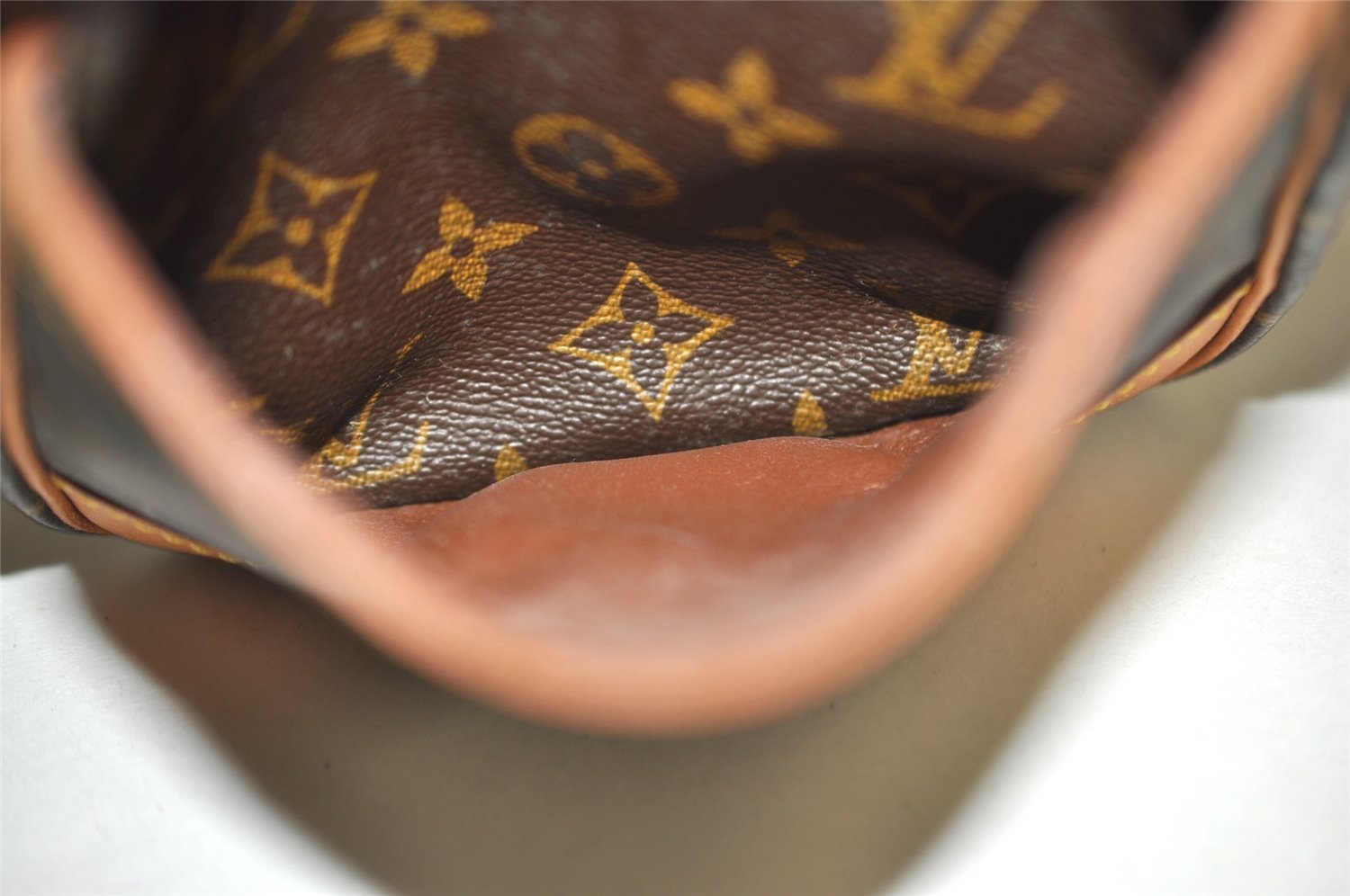 Authentic Louis Vuitton Monogram Danube Shoulder Cross Body Bag M45266 LV 9441I