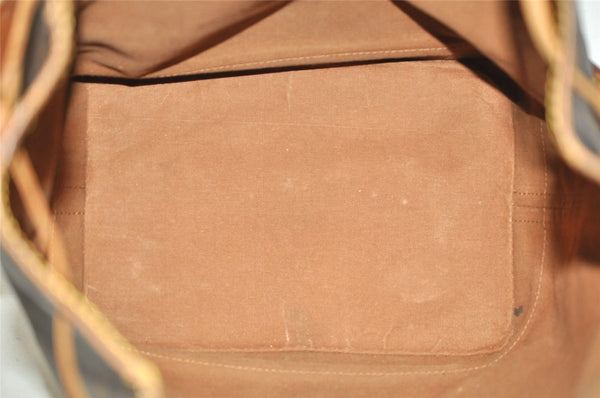 Authentic Louis Vuitton Monogram Noe Shoulder Drawstring Bag M42224 LV 9441J