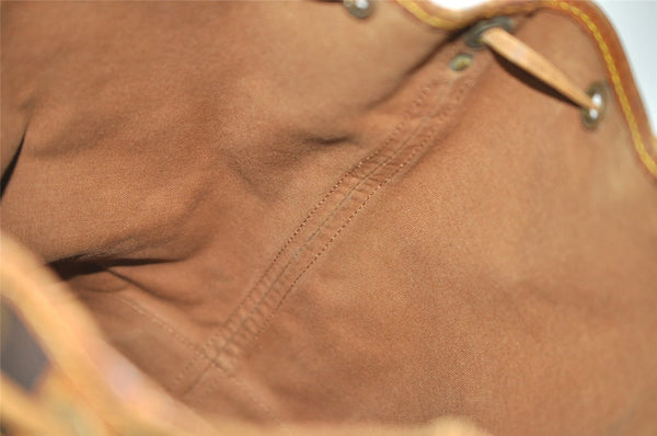 Authentic Louis Vuitton Monogram Noe Shoulder Drawstring Bag M42224 LV 9441J