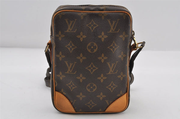 Authentic Louis Vuitton Monogram Danube Shoulder Cross Body Bag M45266 LV 9444I