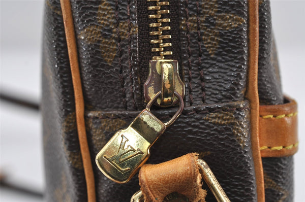 Authentic Louis Vuitton Monogram Danube Shoulder Cross Body Bag M45266 LV 9444I