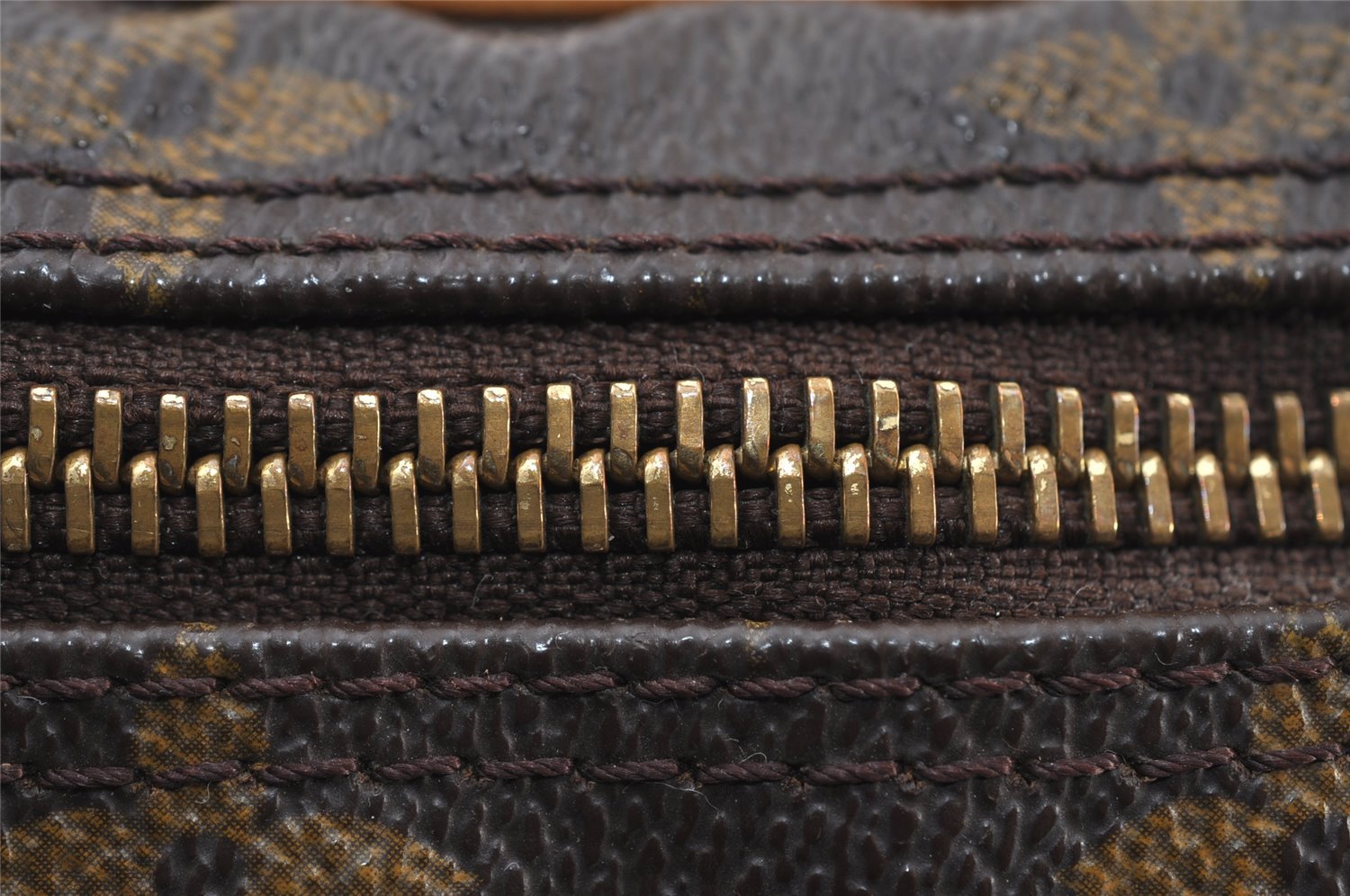 Authentic Louis Vuitton Monogram Danube Shoulder Cross Body Bag M45266 LV 9444I