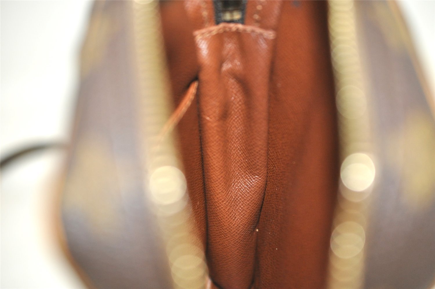 Authentic Louis Vuitton Monogram Danube Shoulder Cross Body Bag M45266 LV 9444I