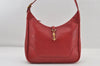 Authentic HERMES Trim 31 Shoulder Hand Bag Purse Leather Red 9445I