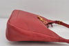 Authentic HERMES Trim 31 Shoulder Hand Bag Purse Leather Red 9445I