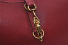 Authentic HERMES Trim 31 Shoulder Hand Bag Purse Leather Red 9445I