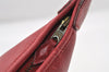 Authentic HERMES Trim 31 Shoulder Hand Bag Purse Leather Red 9445I