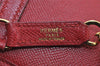 Authentic HERMES Trim 31 Shoulder Hand Bag Purse Leather Red 9445I