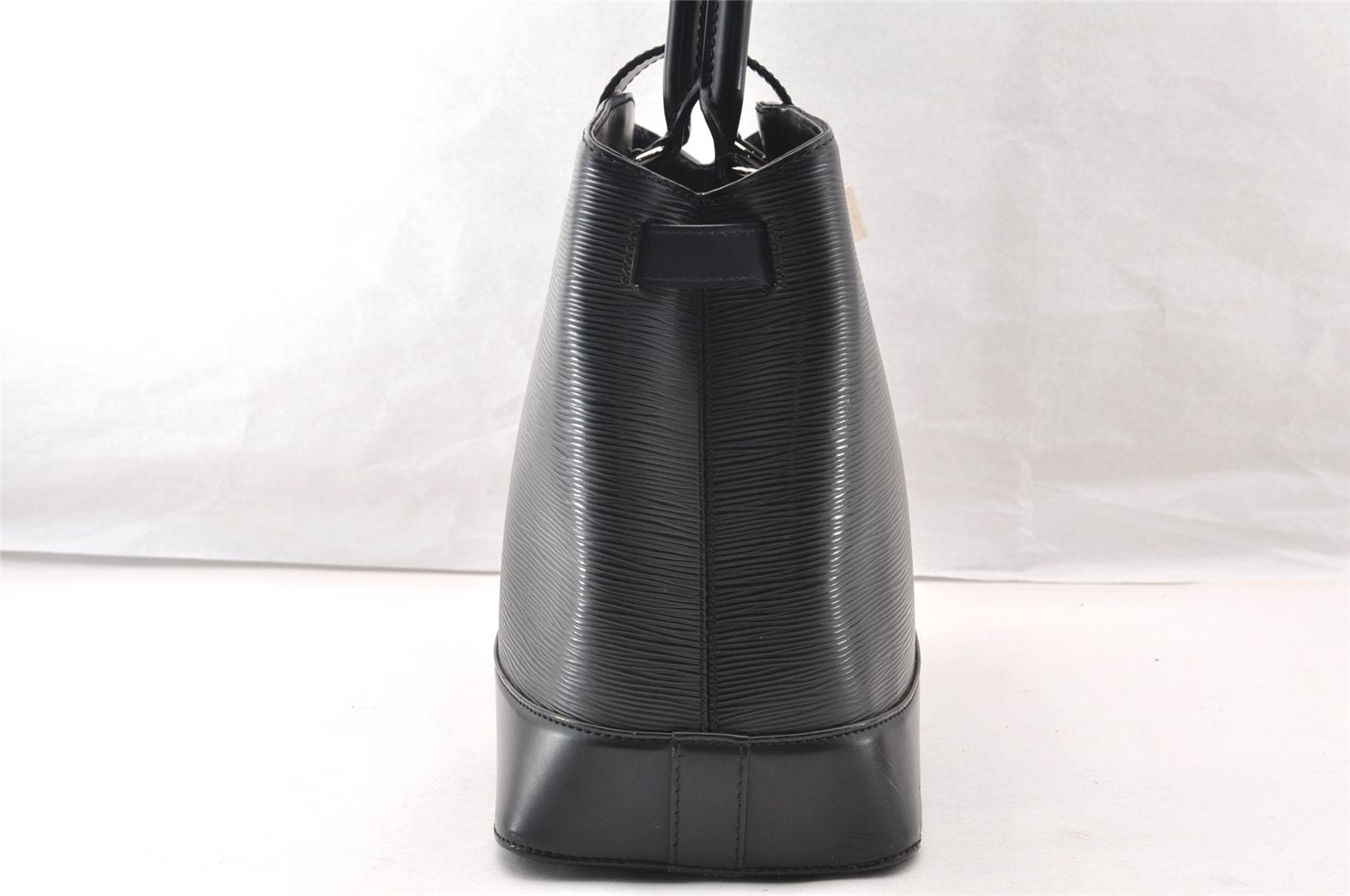 Authentic Louis Vuitton Epi Mirabeau GM 2Way Tote Hand Bag M40472 Black 9446I