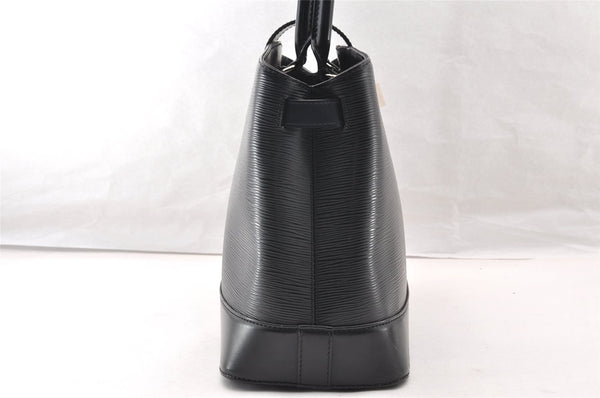Authentic Louis Vuitton Epi Mirabeau GM 2Way Tote Hand Bag M40472 Black 9446I