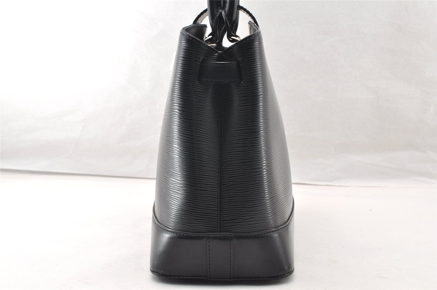 Authentic Louis Vuitton Epi Mirabeau GM 2Way Tote Hand Bag M40472 Black 9446I