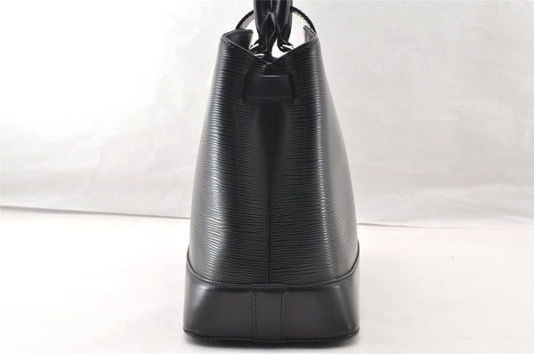 Authentic Louis Vuitton Epi Mirabeau GM 2Way Tote Hand Bag M40472 Black 9446I