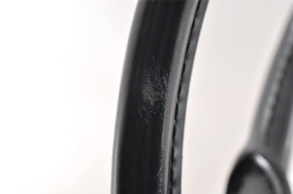 Authentic Louis Vuitton Epi Mirabeau GM 2Way Tote Hand Bag M40472 Black 9446I