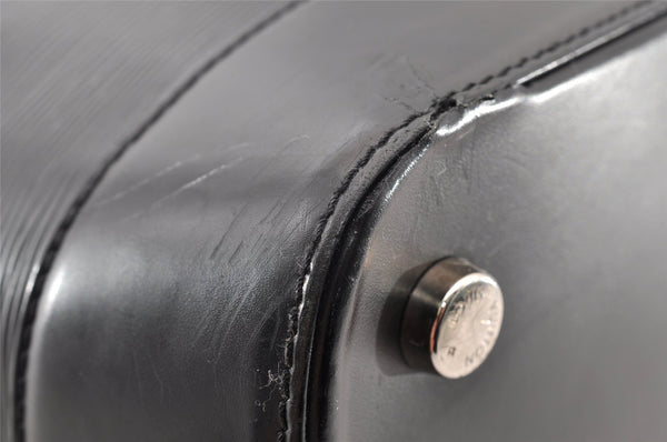 Authentic Louis Vuitton Epi Mirabeau GM 2Way Tote Hand Bag M40472 Black 9446I