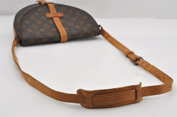 Authentic Louis Vuitton Monogram Chantilly GM Shoulder Cross Bag M51232 LV 9447I