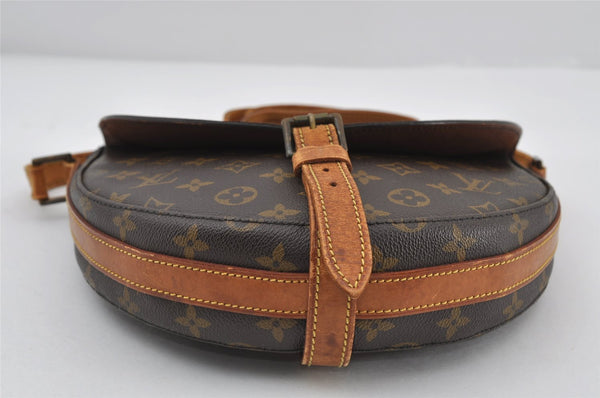 Authentic Louis Vuitton Monogram Chantilly GM Shoulder Cross Bag M51232 LV 9447I