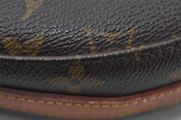 Authentic Louis Vuitton Monogram Chantilly GM Shoulder Cross Bag M51232 LV 9447I