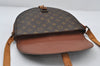 Authentic Louis Vuitton Monogram Chantilly GM Shoulder Cross Bag M51232 LV 9447I