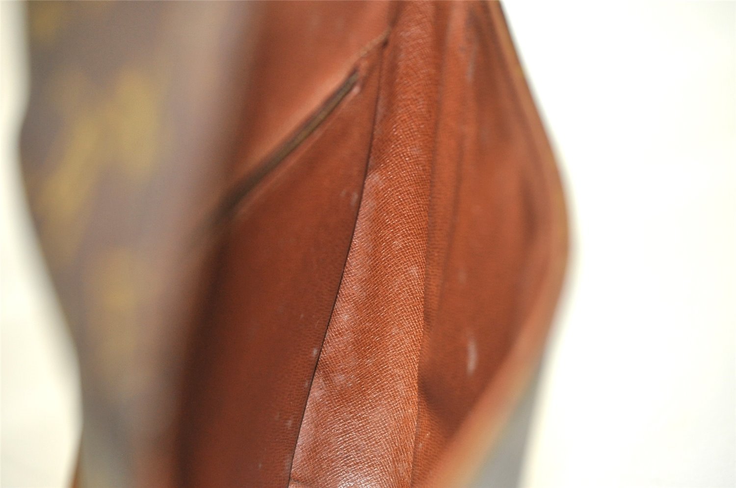 Authentic Louis Vuitton Monogram Chantilly GM Shoulder Cross Bag M51232 LV 9447I