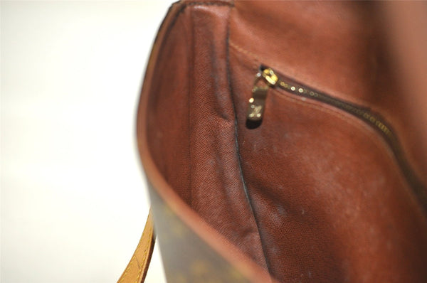 Authentic Louis Vuitton Monogram Chantilly GM Shoulder Cross Bag M51232 LV 9447I