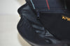 Authentic Burberrys Check Shoulder Cross Body Bag PVC Leather Navy Blue 9447J