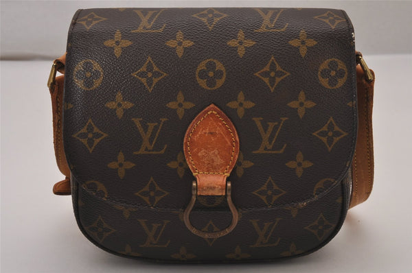 Authentic Louis Vuitton Monogram Saint Cloud MM M51243 Shoulder Cross Bag 9448I