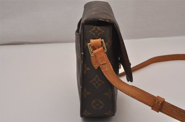 Authentic Louis Vuitton Monogram Saint Cloud MM M51243 Shoulder Cross Bag 9448I