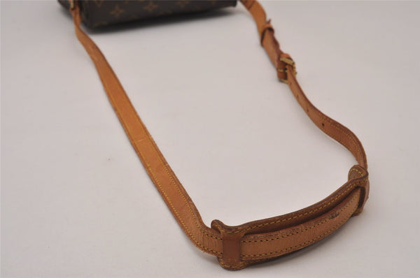 Authentic Louis Vuitton Monogram Saint Cloud MM M51243 Shoulder Cross Bag 9448I