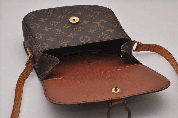 Authentic Louis Vuitton Monogram Saint Cloud MM M51243 Shoulder Cross Bag 9448I