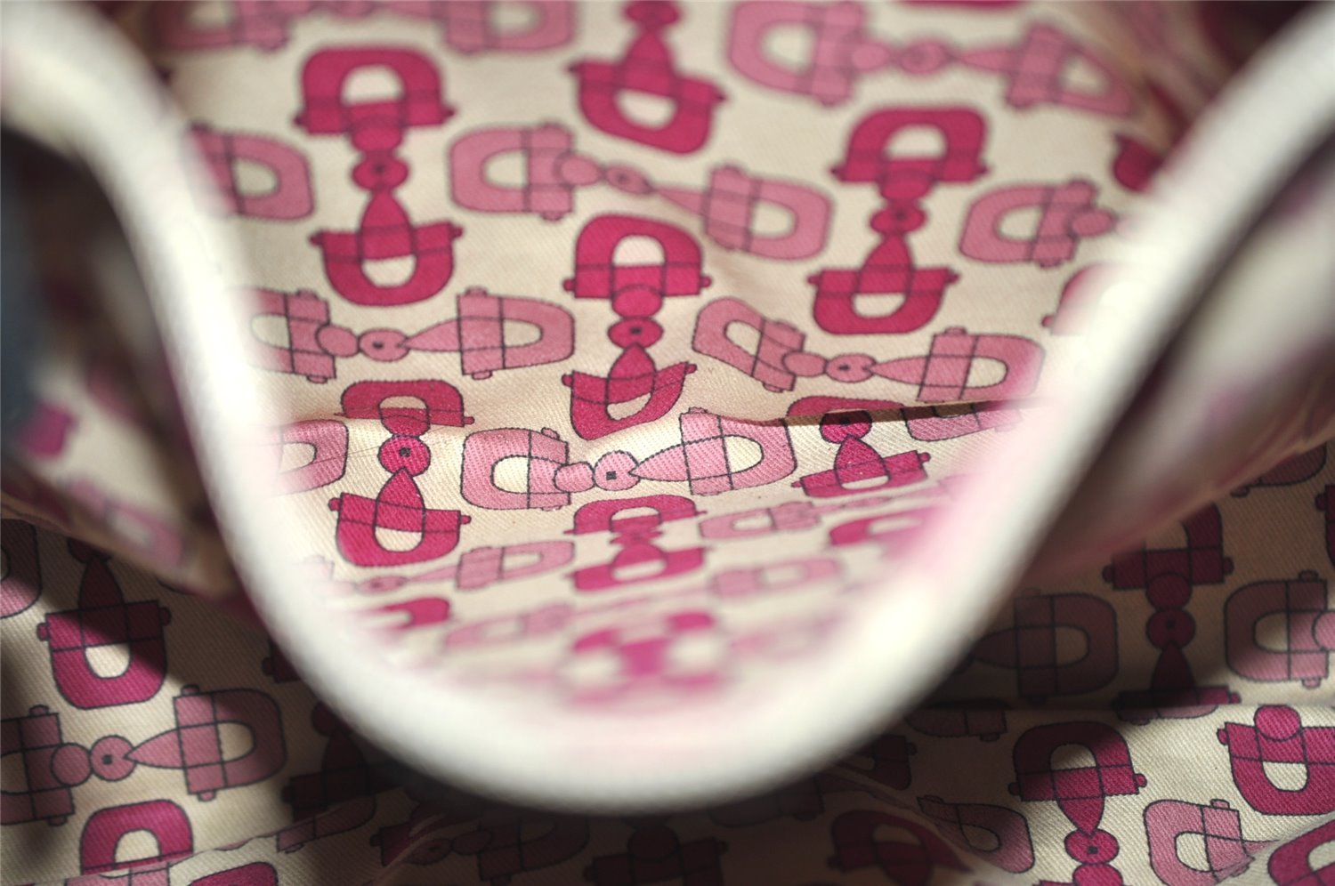 Authentic GUCCI Diamante Shoulder Tote Bag Wool Leather 257304 Black 9451I