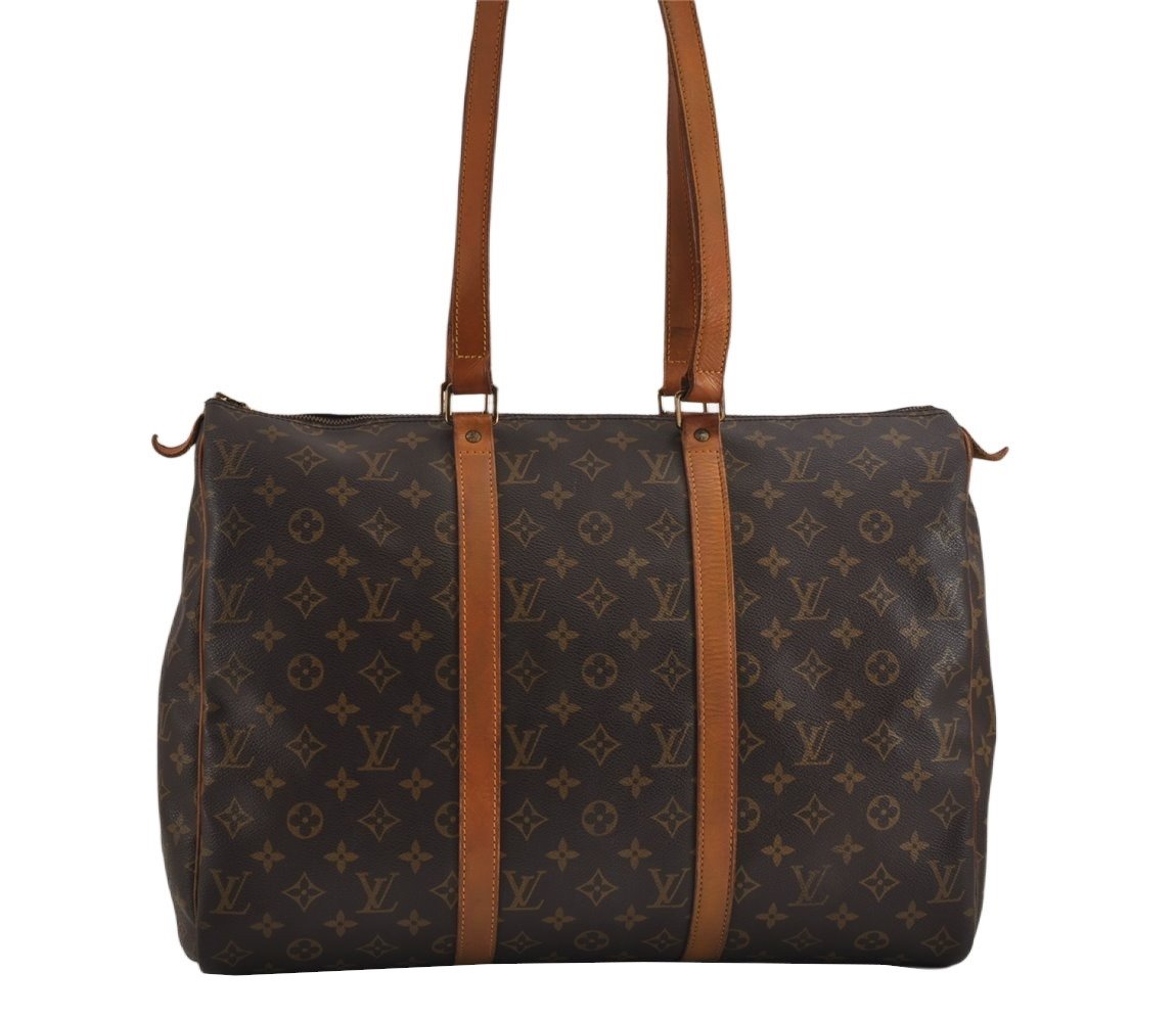 Authentic Louis Vuitton Monogram Flanerie 45 Shoulder Boston Bag M51115 LV 9452J