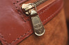 Authentic MCM Vintage Visetos Leather 2Way Shoulder Hand Bag Brown 9453J