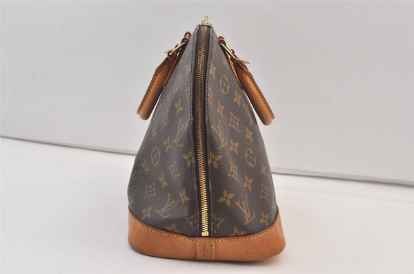 Authentic Louis Vuitton Monogram Alma Hand Bag Purse M51130 LV 9457J