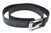 Auth Louis Vuitton Damier Graphite Ceinture Ellipse Belt 35.4" M9632 Black 9459G