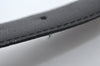 Auth Louis Vuitton Damier Graphite Ceinture Ellipse Belt 35.4" M9632 Black 9459G