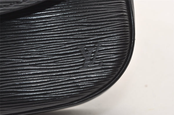 Auth Louis Vuitton Epi Saint Cloud GM Shoulder Cross Body Bag M52192 Black 9460J