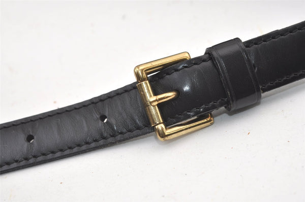 Auth Louis Vuitton Epi Saint Cloud GM Shoulder Cross Body Bag M52192 Black 9460J