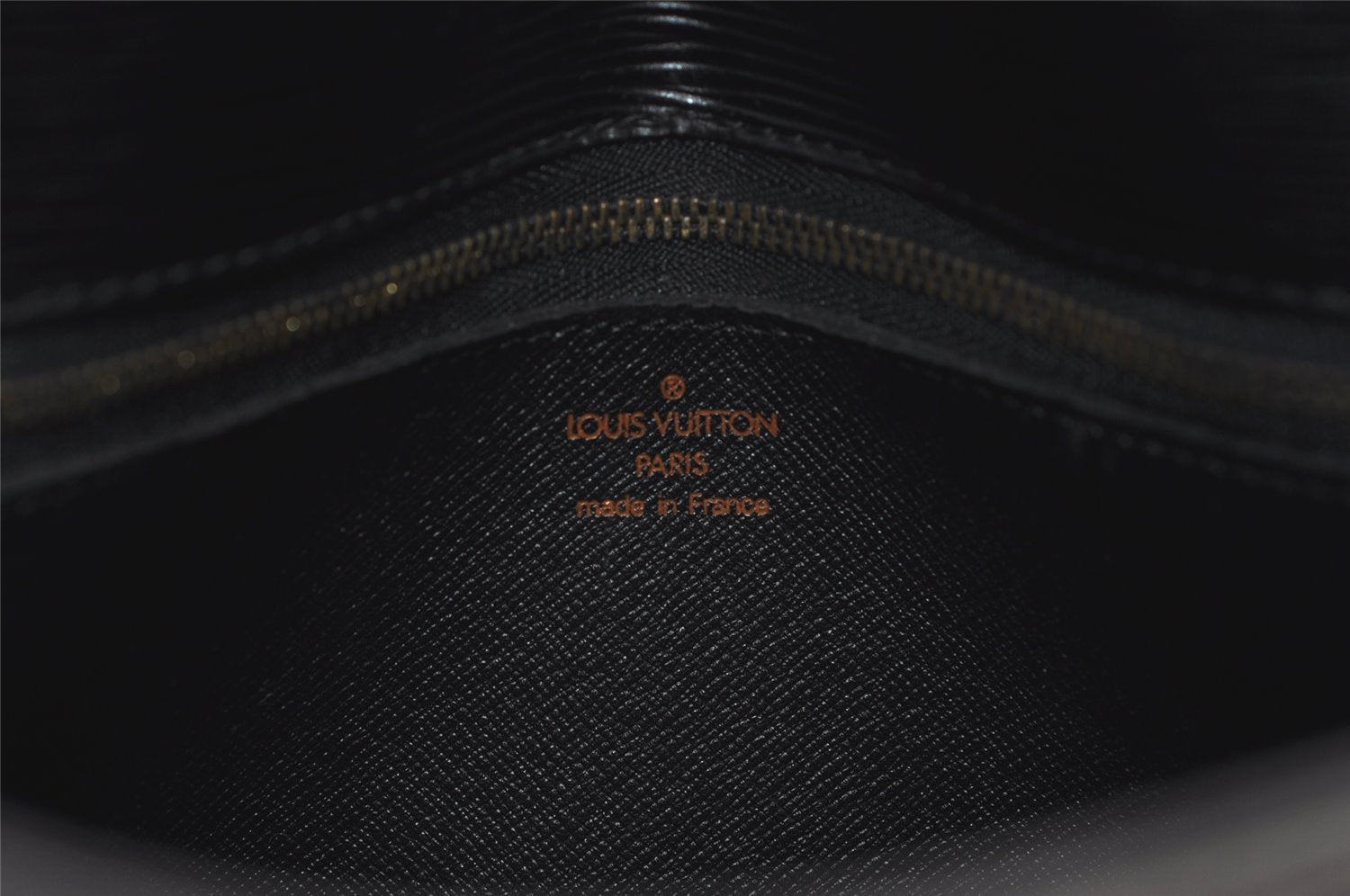 Auth Louis Vuitton Epi Saint Cloud GM Shoulder Cross Body Bag M52192 Black 9460J