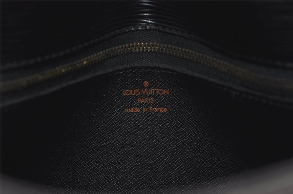 Auth Louis Vuitton Epi Saint Cloud GM Shoulder Cross Body Bag M52192 Black 9460J