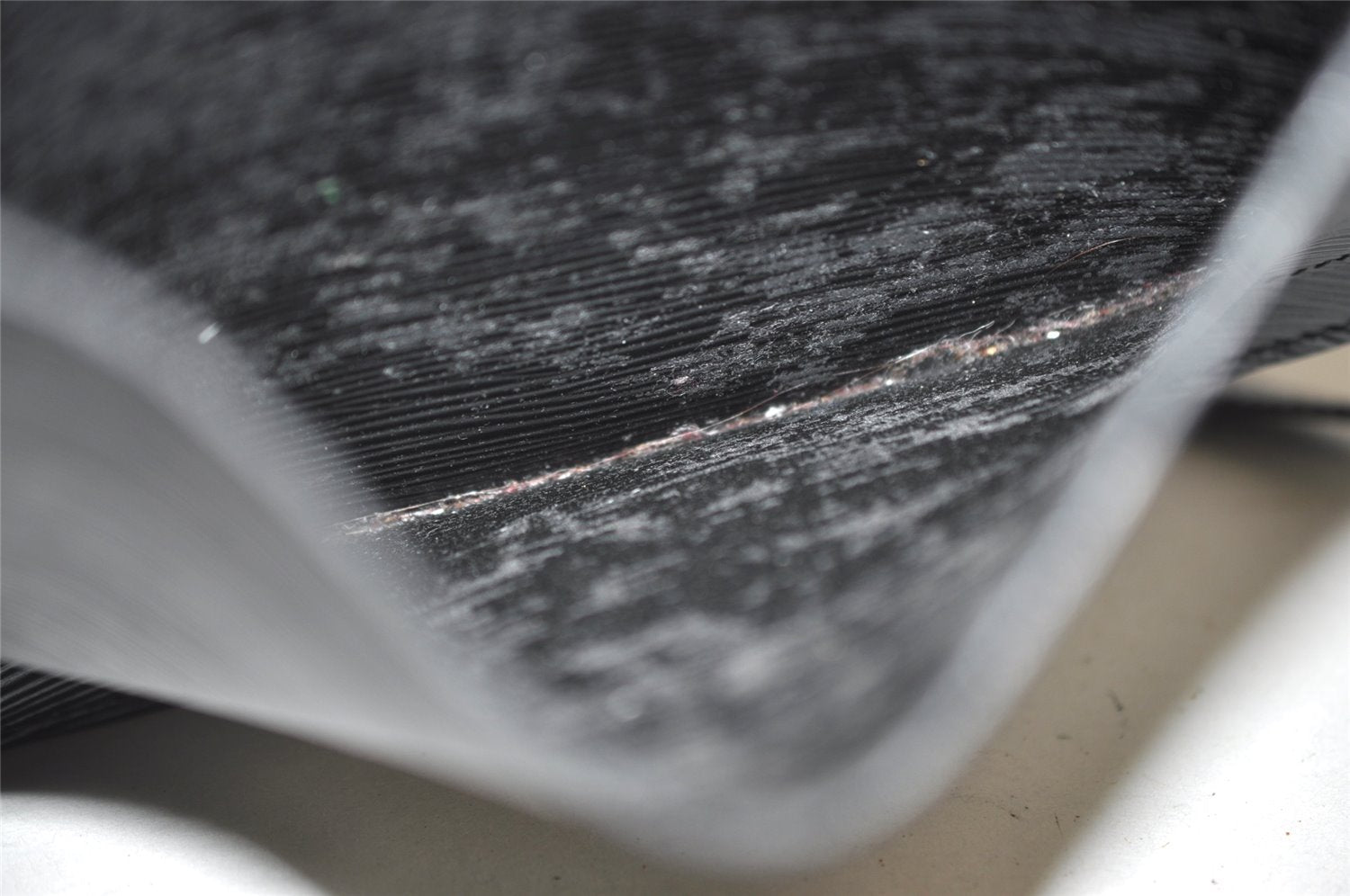 Auth Louis Vuitton Epi Saint Cloud GM Shoulder Cross Body Bag M52192 Black 9460J